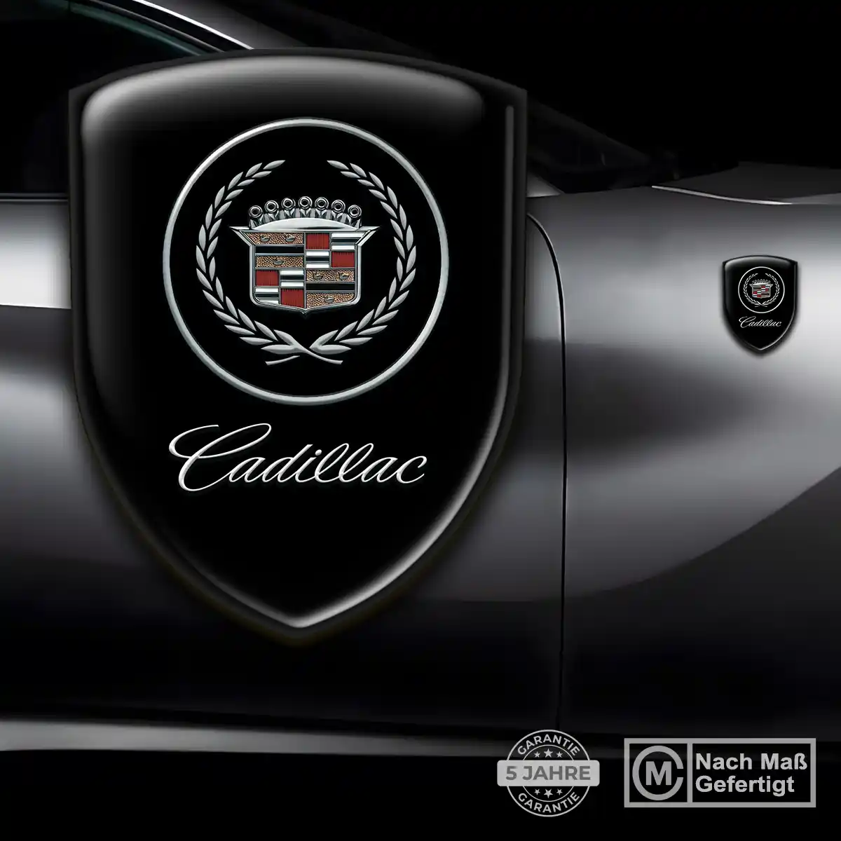 Cadillac Aufkleber 3D Gel Silikon Auto Hochwertiges Harz