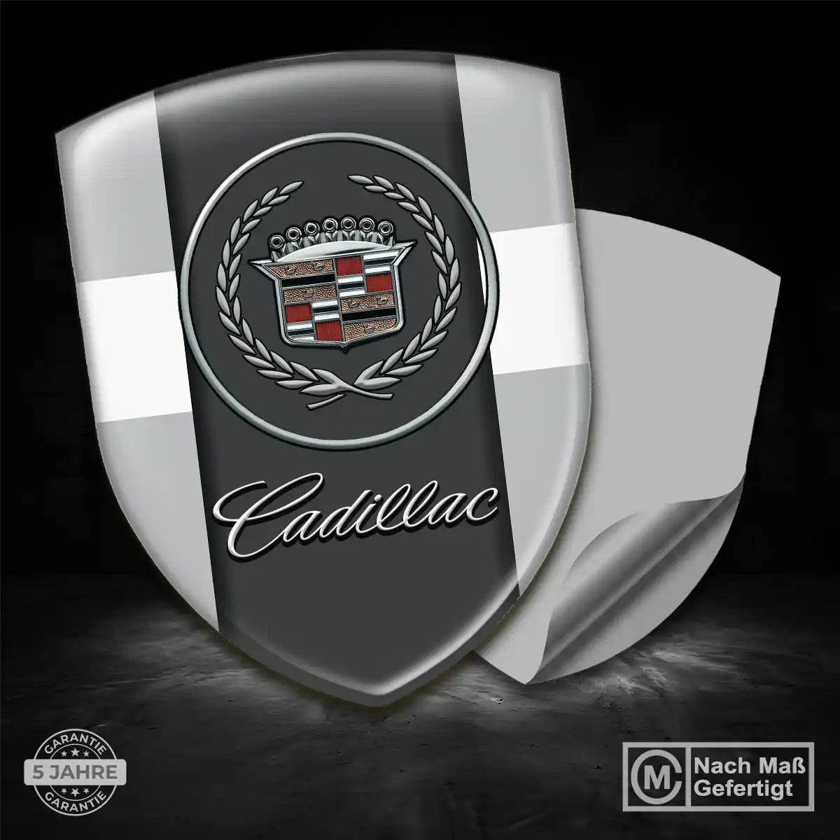 Cadillac Aufkleber 3D Gel Silikon Auto Interieurdesign