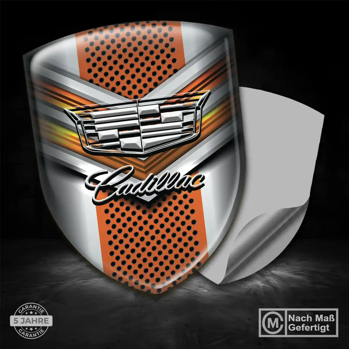 Cadillac Aufkleber 3D Gel Silikon Auto Limitierte Auflage
