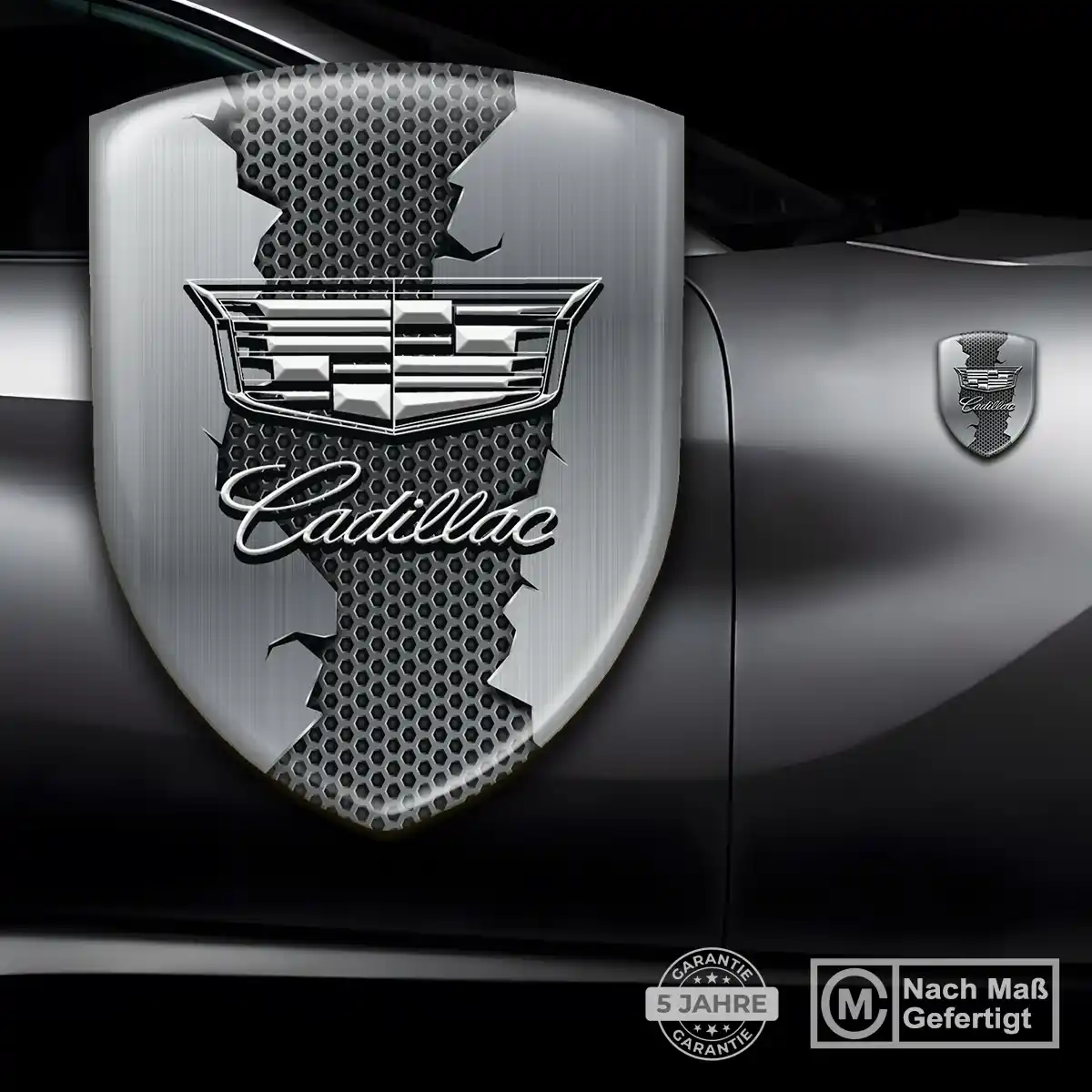 Cadillac Aufkleber 3D Gel Silikon Auto Luxus-Edition
