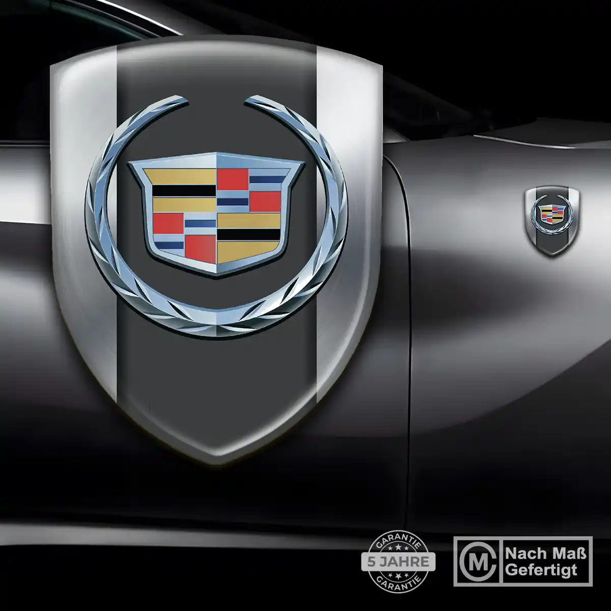 Cadillac Aufkleber 3D Gel Silikon Auto Premium-Edition