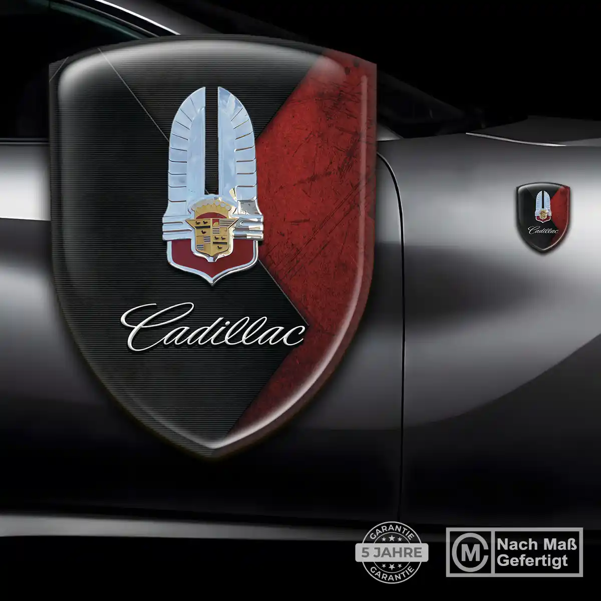 Cadillac Aufkleber 3D Gel Silikon Auto Premiumqualität