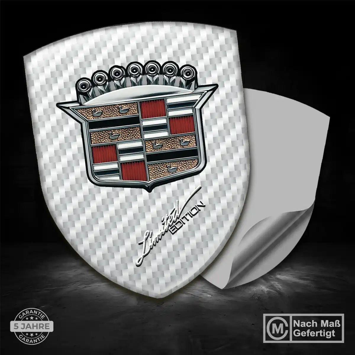 Cadillac Aufkleber 3D Gel Silikon Auto Spitzenqualität