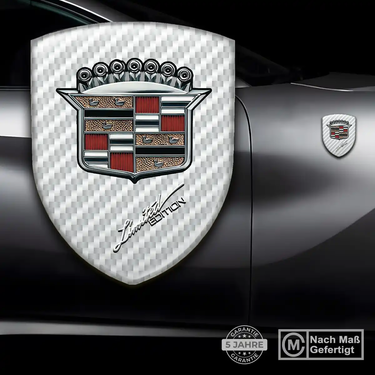 Cadillac Aufkleber 3D Gel Silikon Auto Spitzenqualität