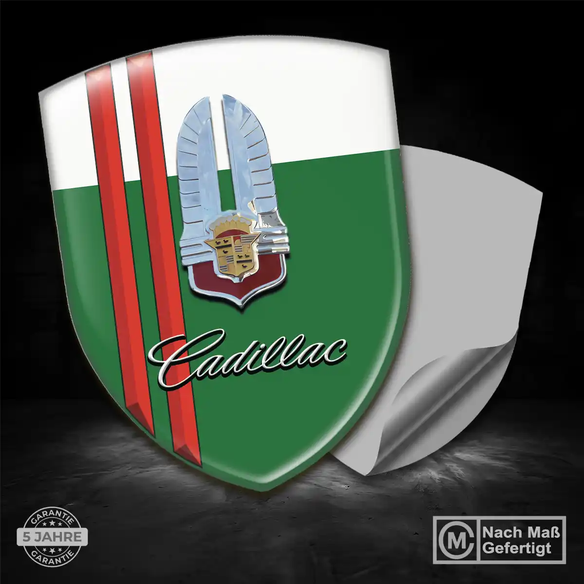Cadillac Aufkleber 3D Gel Silikon Auto Stilvolles Design