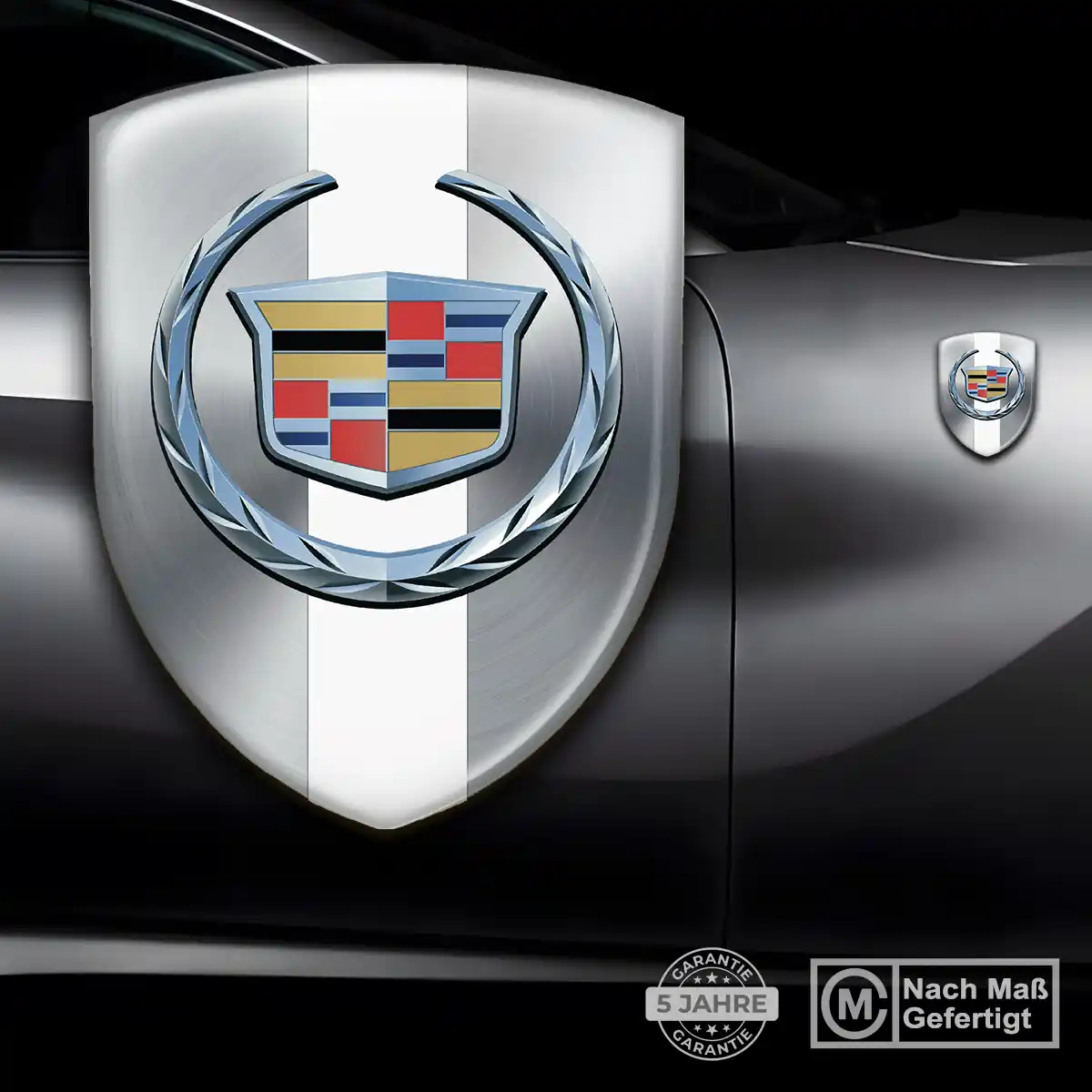 Cadillac Aufkleber 3D Gel Silikon Exterieurdesign