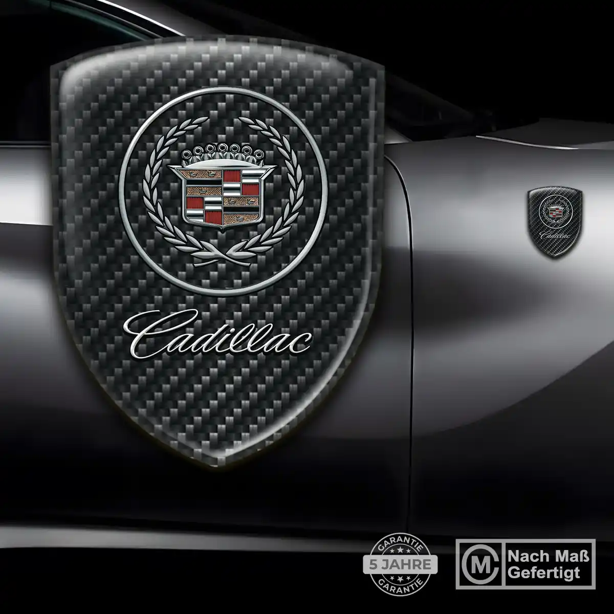 Cadillac Aufkleber 3D Gel Silikon Luxus-Edition