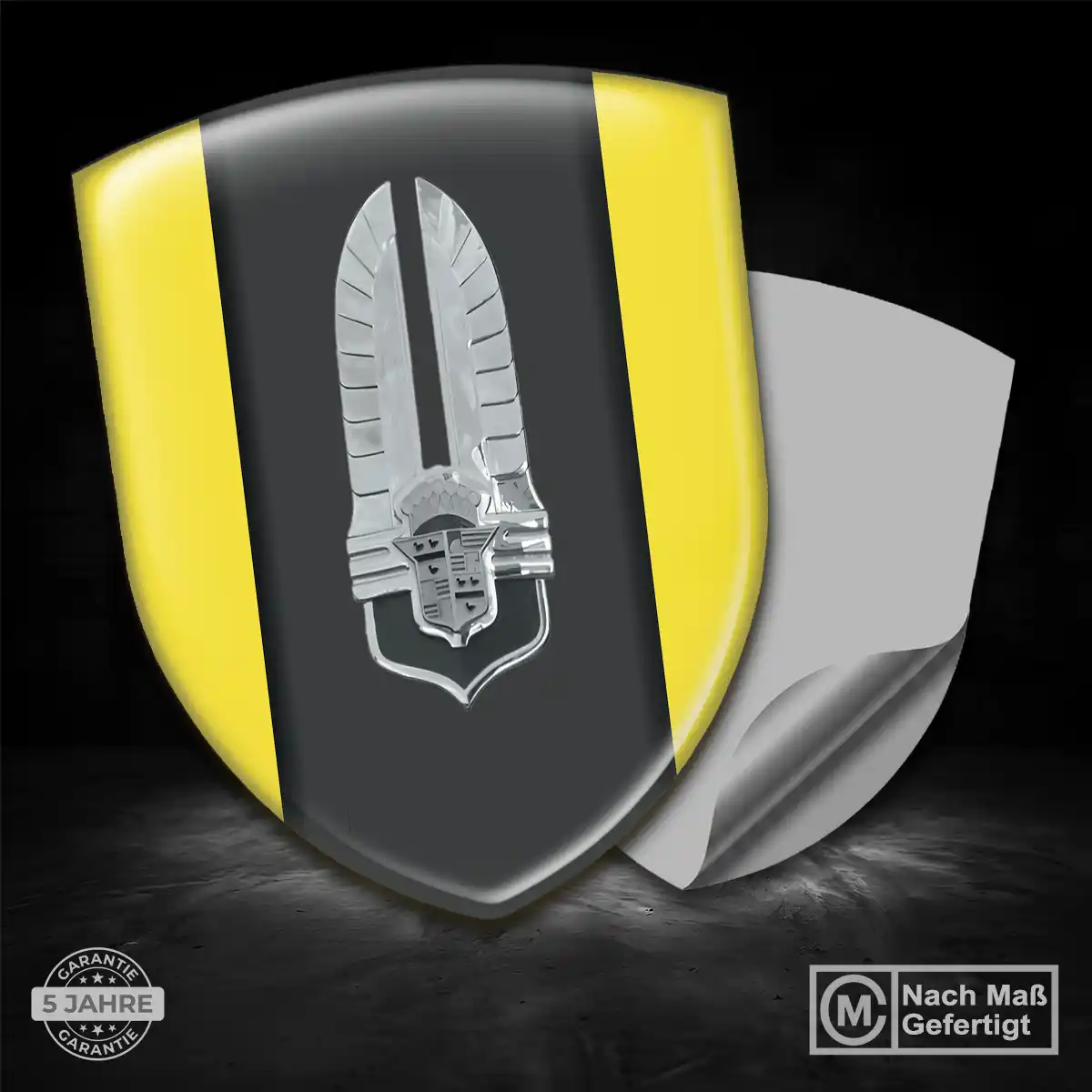 Cadillac Aufkleber 3D Gel Wappen Auto Überzeugende Qualität