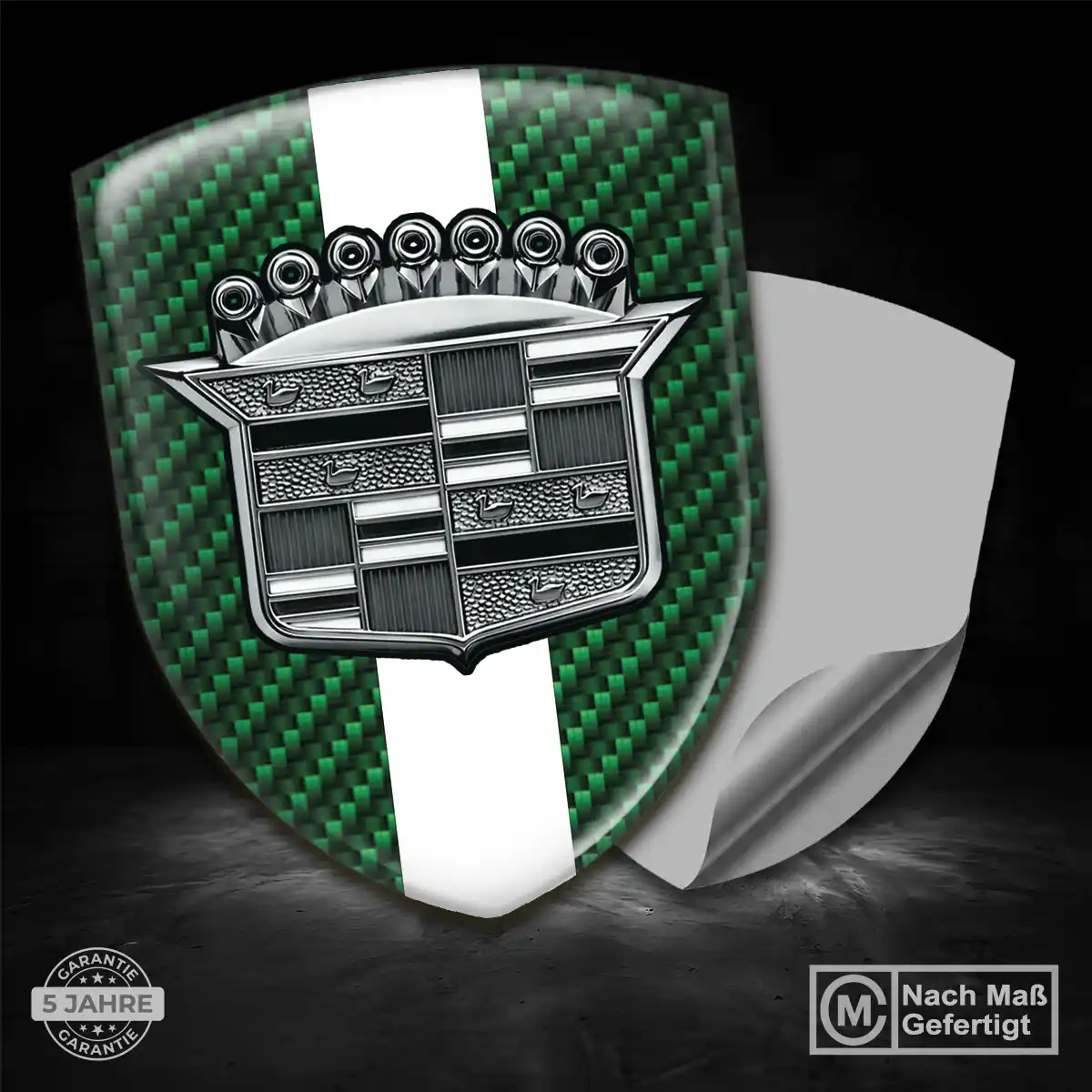 Cadillac Aufkleber 3D Gel Wappen Auto Luxus-Edition