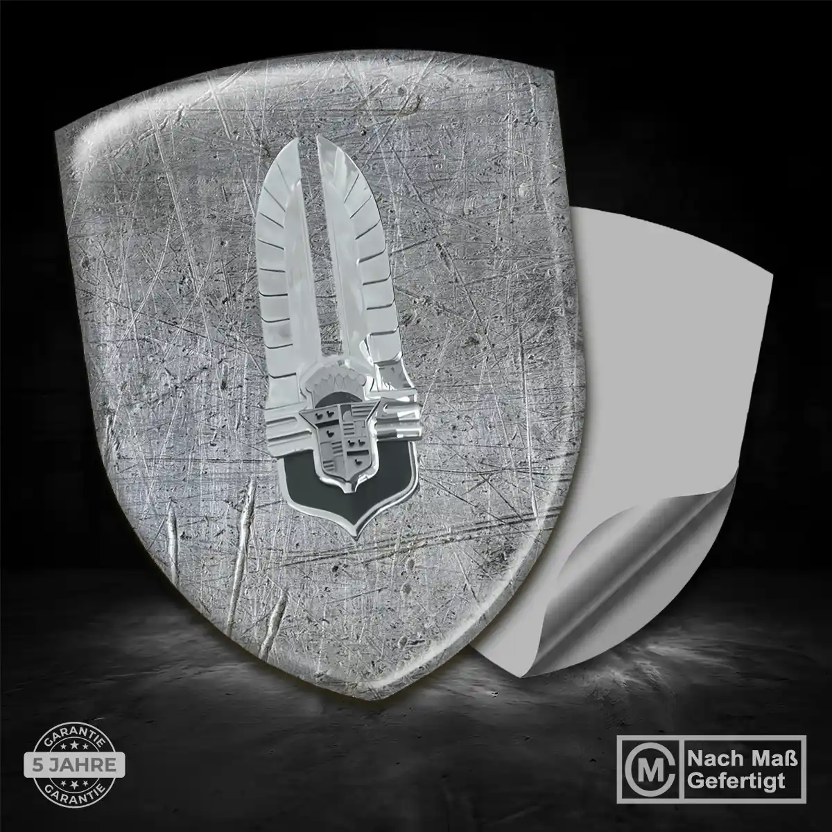 Cadillac Aufkleber 3D Gel Wappen Auto Markenedition
