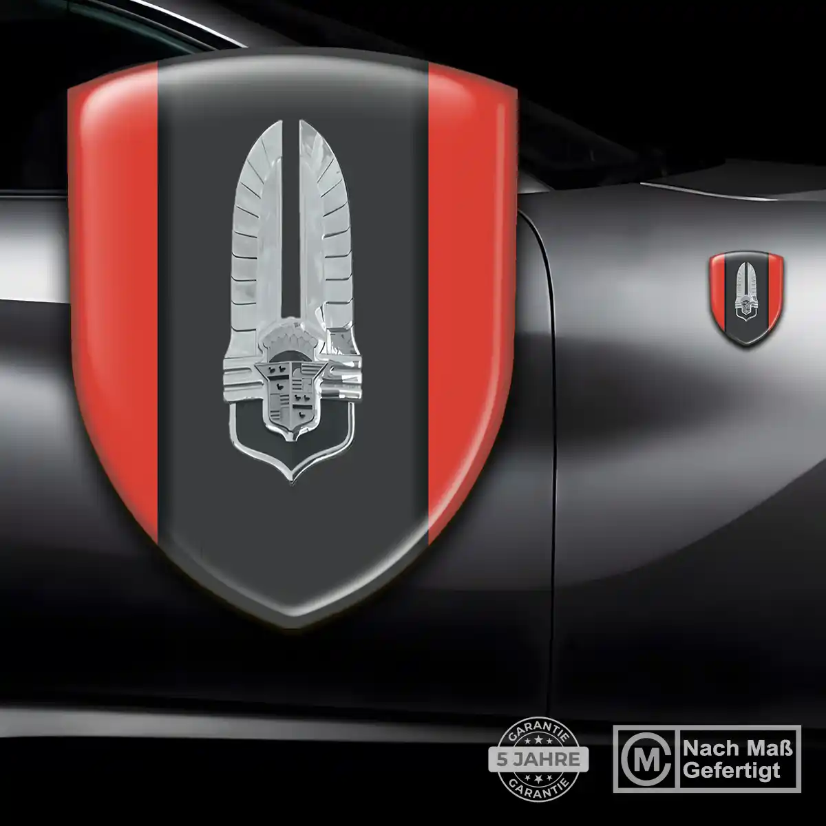 Cadillac Aufkleber 3D Gel Wappen Auto Spitzenqualität
