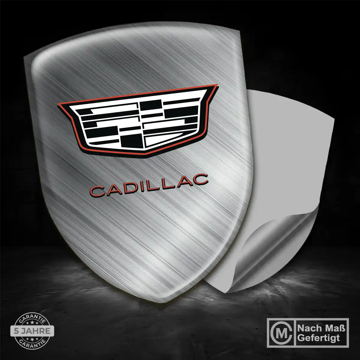 Cadillac Aufkleber 3D Gel Wappen Auto Tuningfahrzeug