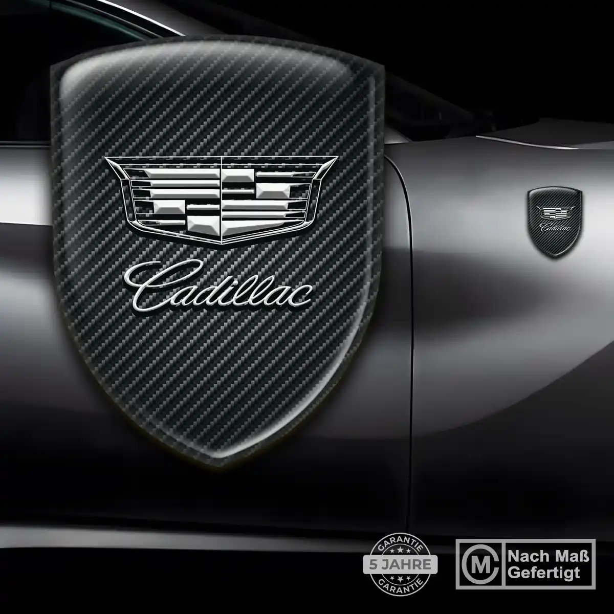 Cadillac Aufkleber 3D Gel Wappen Exterieurdesign