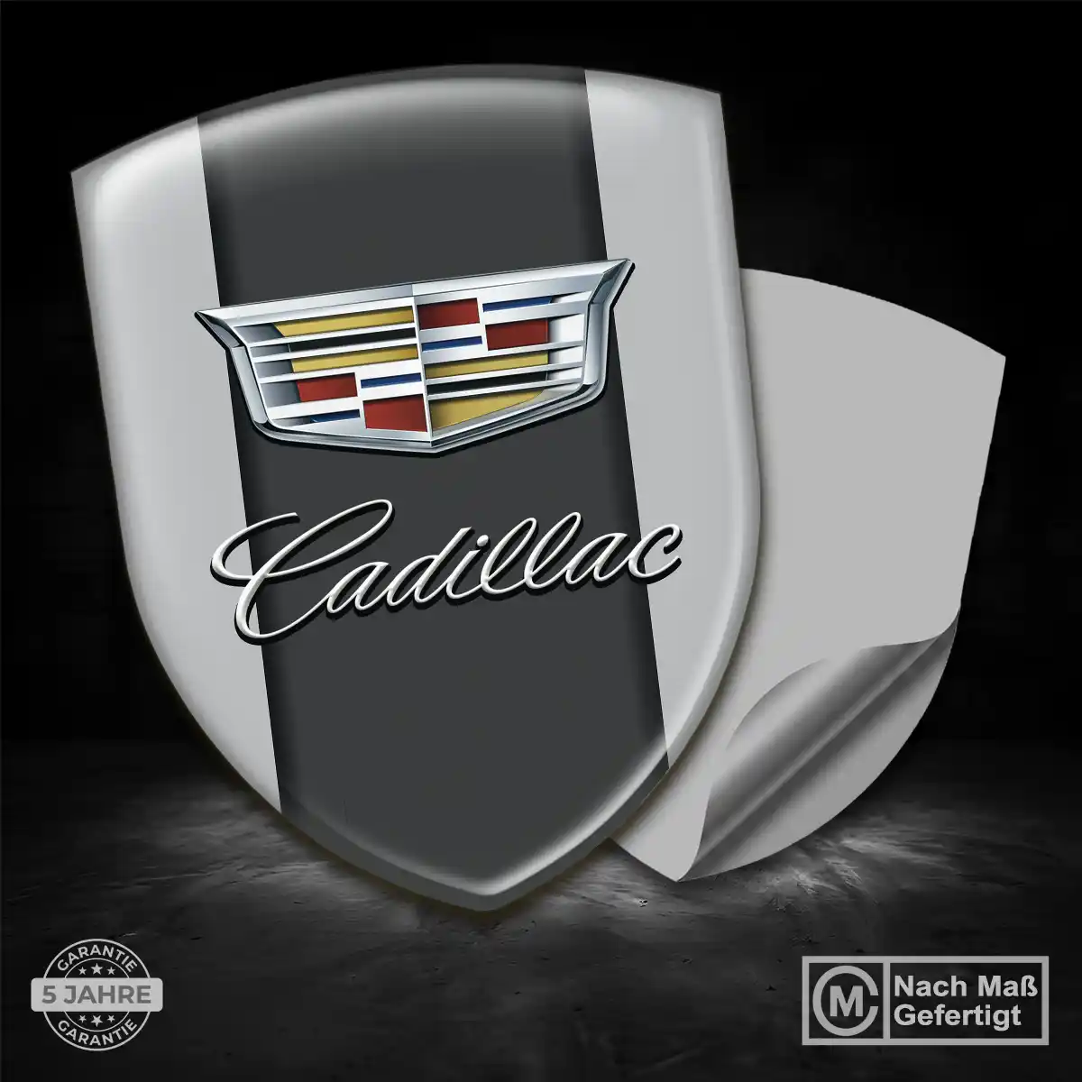 Cadillac Aufkleber Anspruchsvolles Design