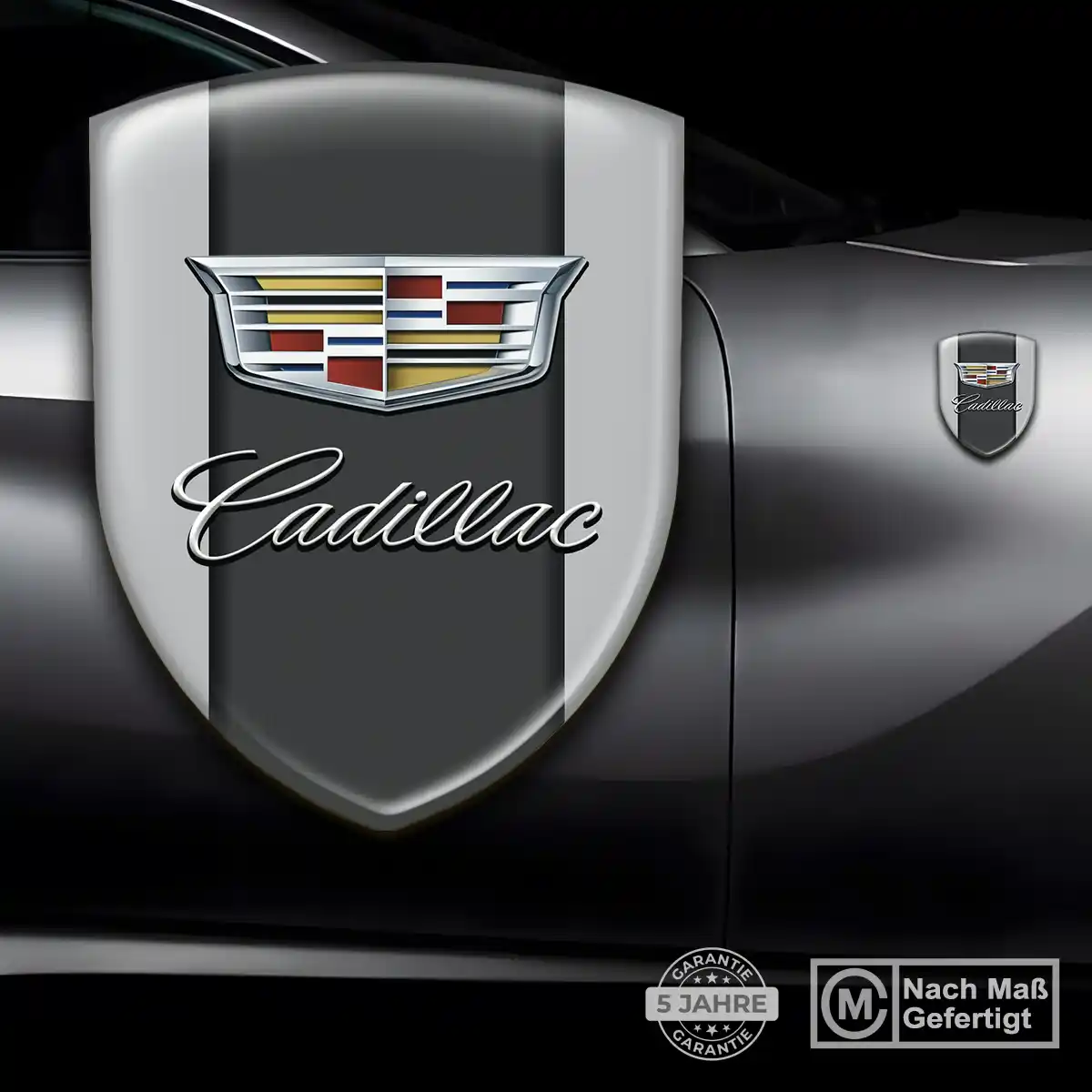 Cadillac Aufkleber Anspruchsvolles Design