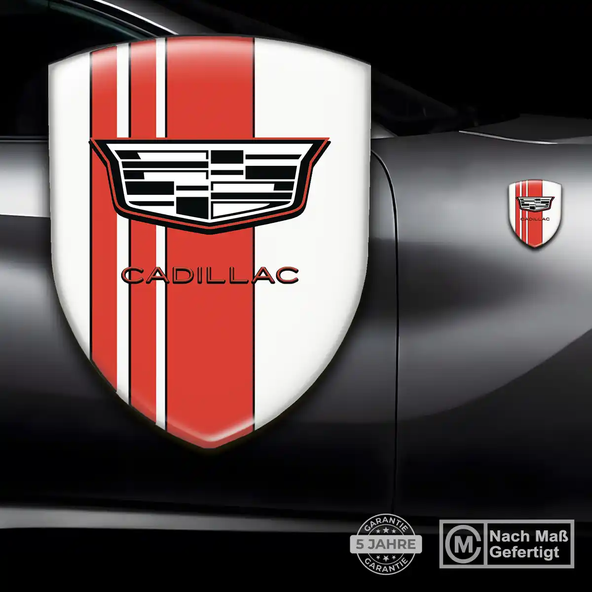 Cadillac Aufkleber Auto Hochwertiges Harz