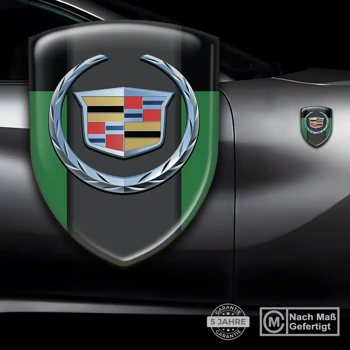 Cadillac Aufkleber Edles Design