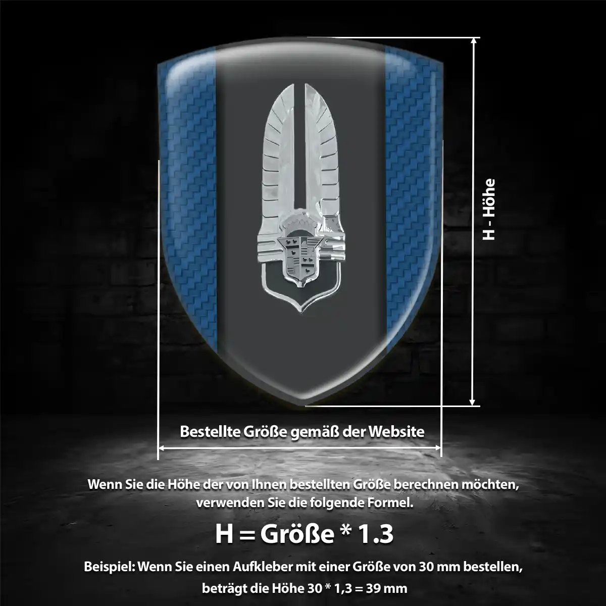 Cadillac Aufkleber Emblem Auto Ausdrucksstarkes Design