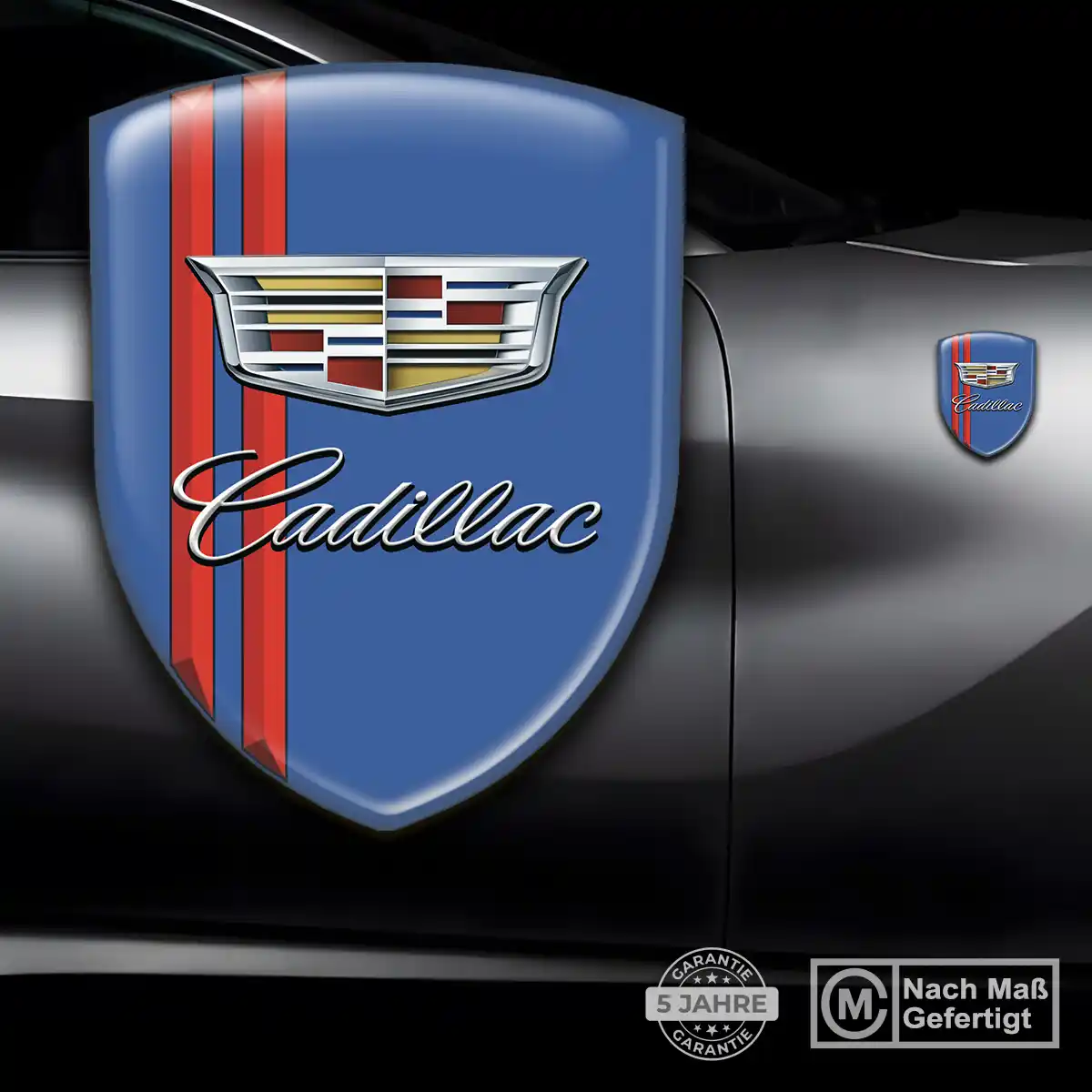 Cadillac Aufkleber Emblem Auto Edles Design
