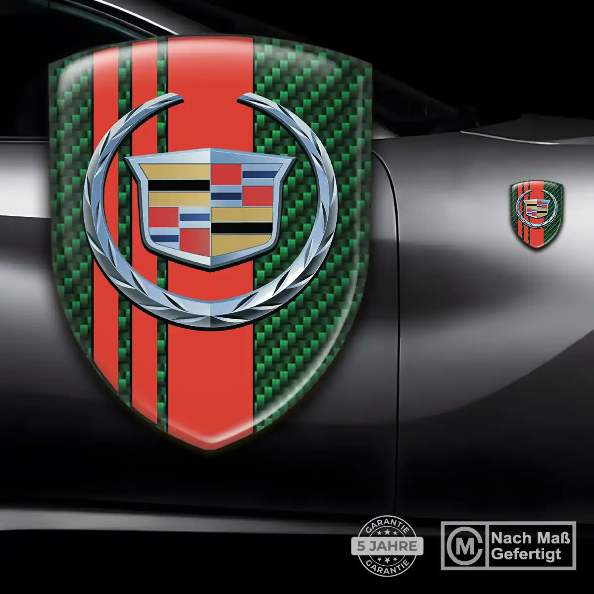Cadillac Aufkleber Emblem Auto Erstklassige Qualität
