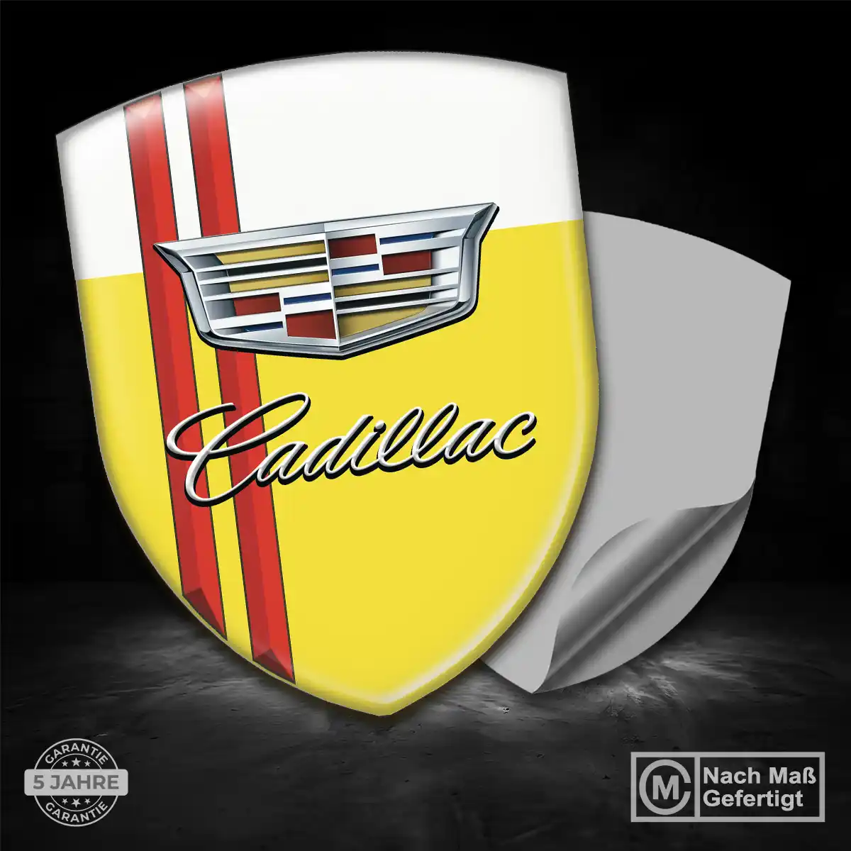 Cadillac Aufkleber Emblem Auto Premium-Edition