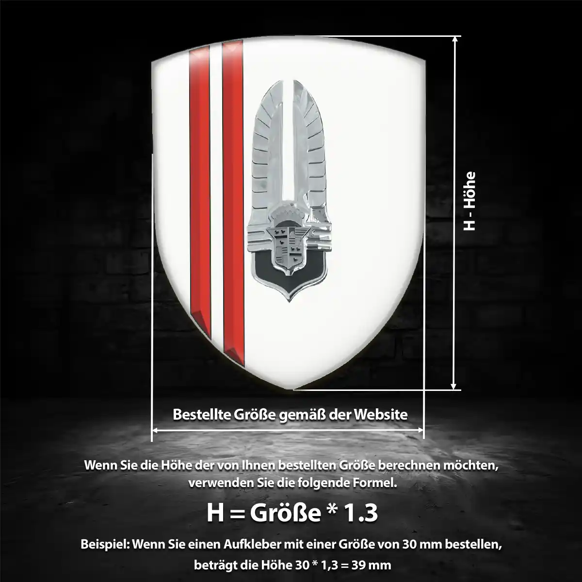 Cadillac Aufkleber Emblem Auto Spitzenqualität