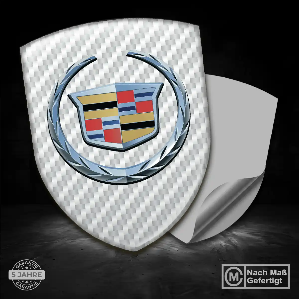 Cadillac Aufkleber Emblem Überzeugende Qualität