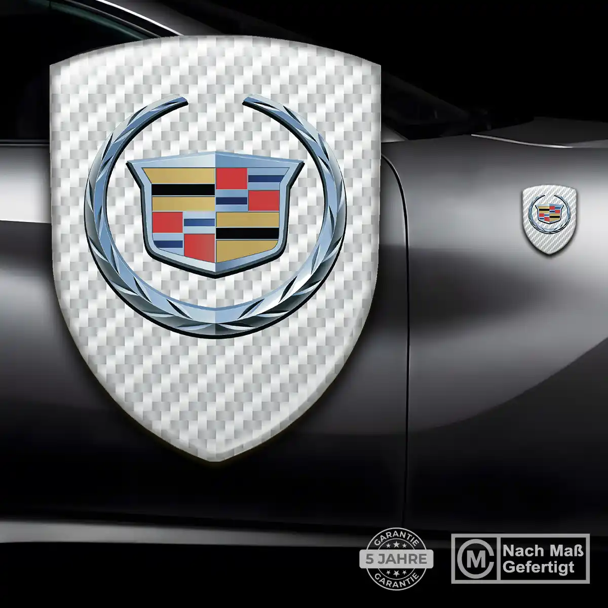 Cadillac Aufkleber Emblem Überzeugende Qualität