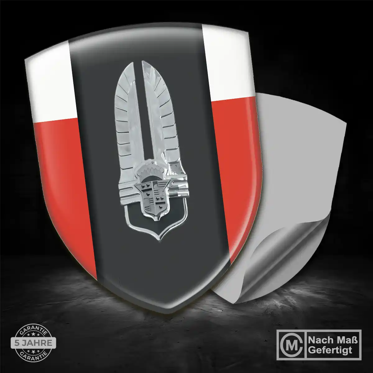 Cadillac Aufkleber Emblem Hochwertiges Harz