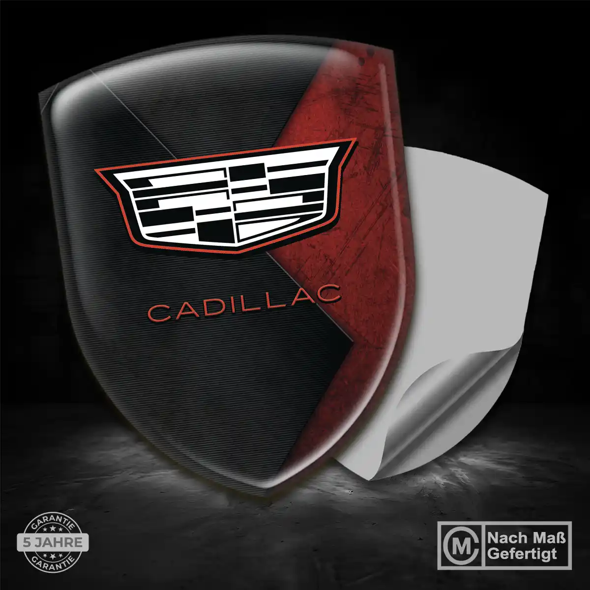 Cadillac Aufkleber Emblem Limitierte Auflage