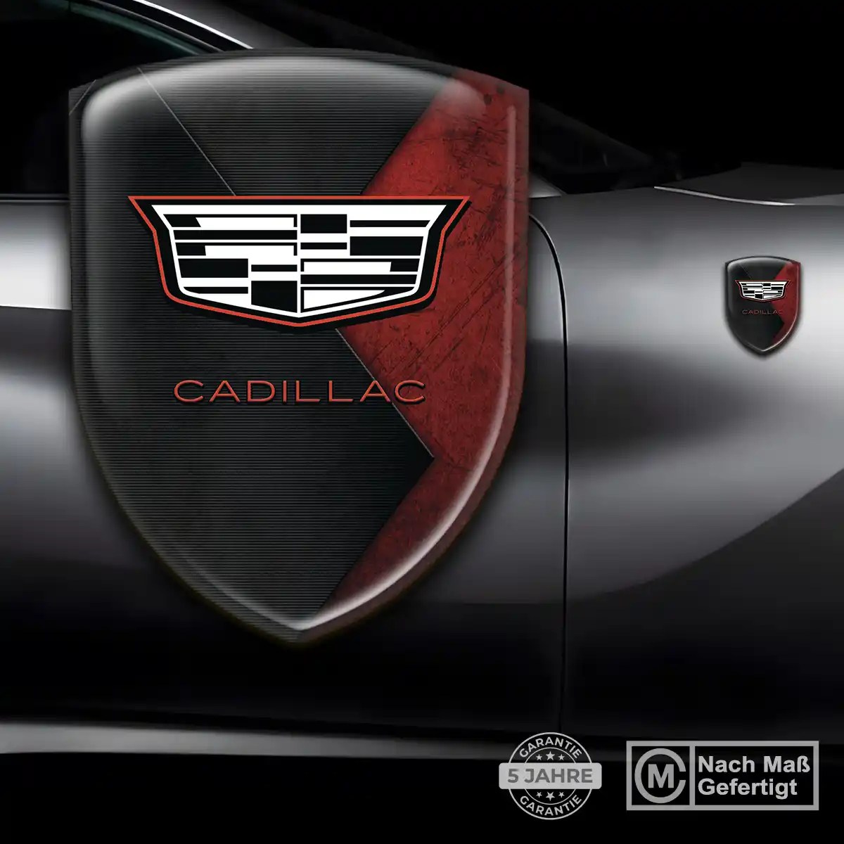 Cadillac Aufkleber Emblem Limitierte Auflage