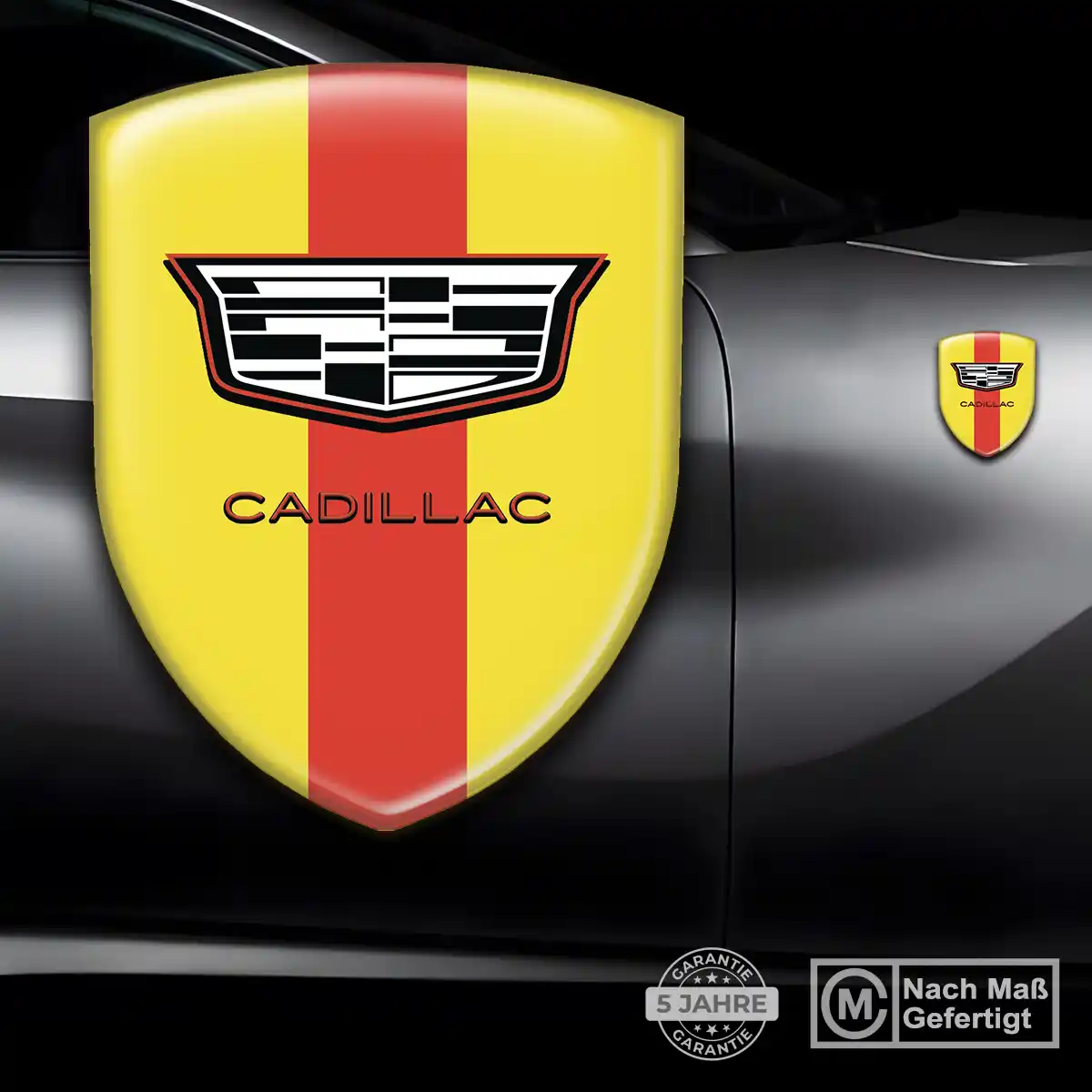 Cadillac Aufkleber Emblem Premiumqualität