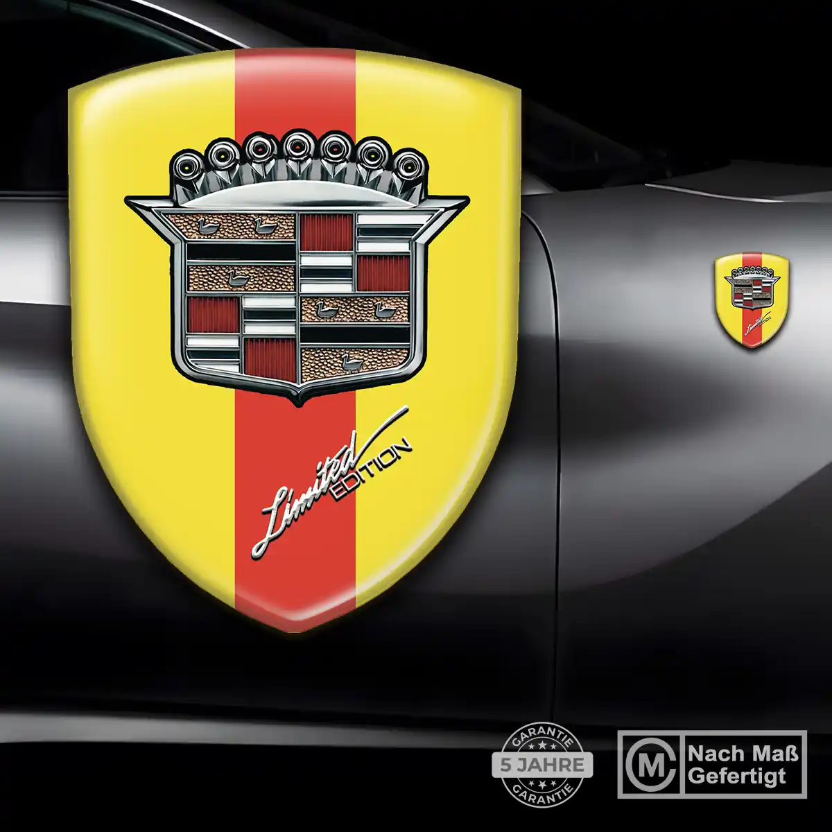 Cadillac Aufkleber Emblem Spitzenqualität