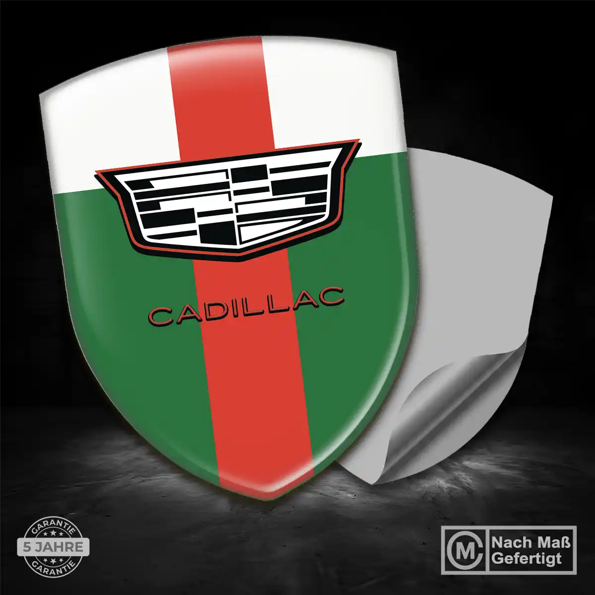 Cadillac Aufkleber Emblem Stilvolles Design