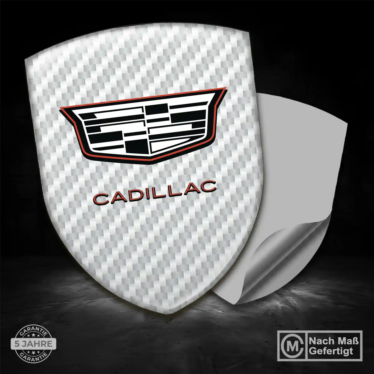 Cadillac Aufkleber Emblem Verlässliche Qualität