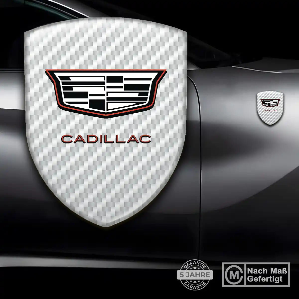 Cadillac Aufkleber Emblem Verlässliche Qualität