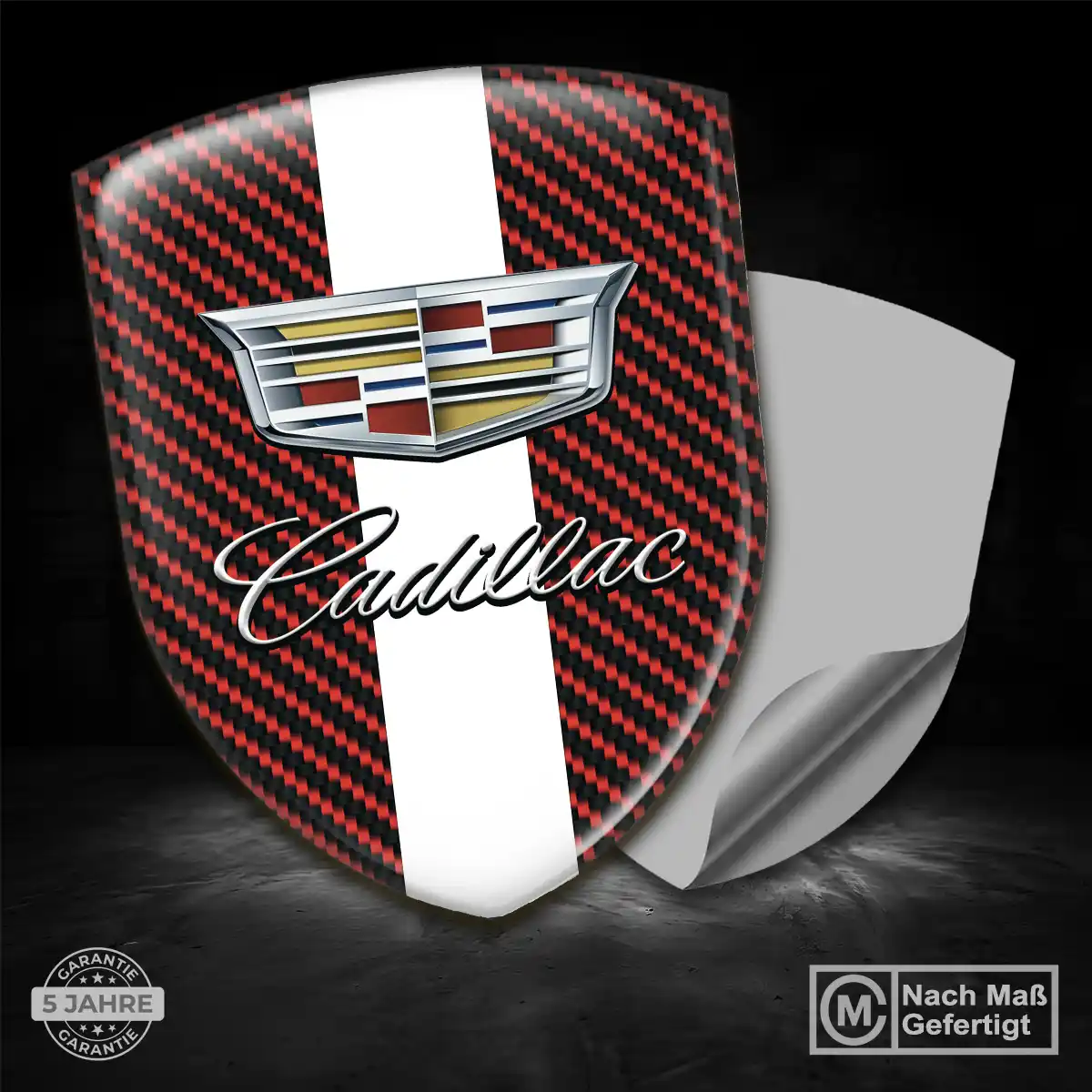 Cadillac Aufkleber Emblem Wappen Auto Überzeugende Qualität