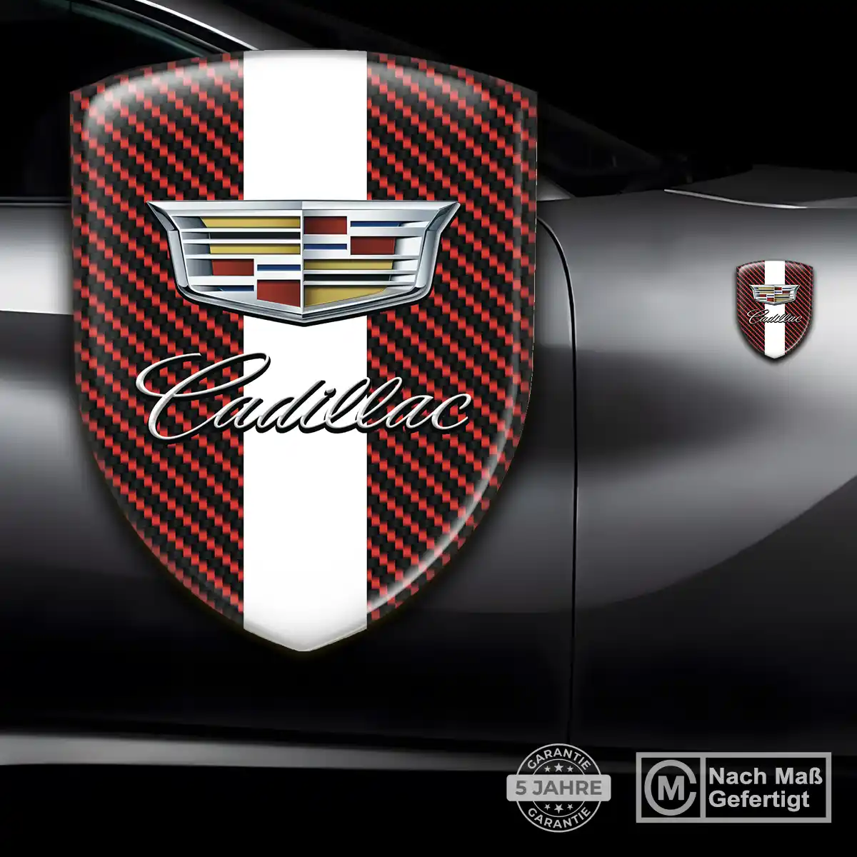 Cadillac Aufkleber Emblem Wappen Auto Überzeugende Qualität