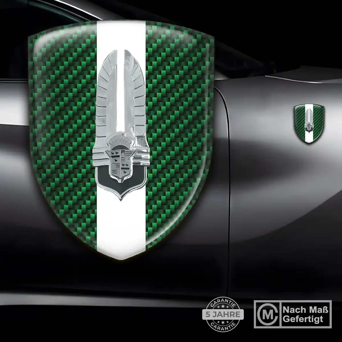 Cadillac Aufkleber Emblem Wappen Auto Erstklassige Qualität