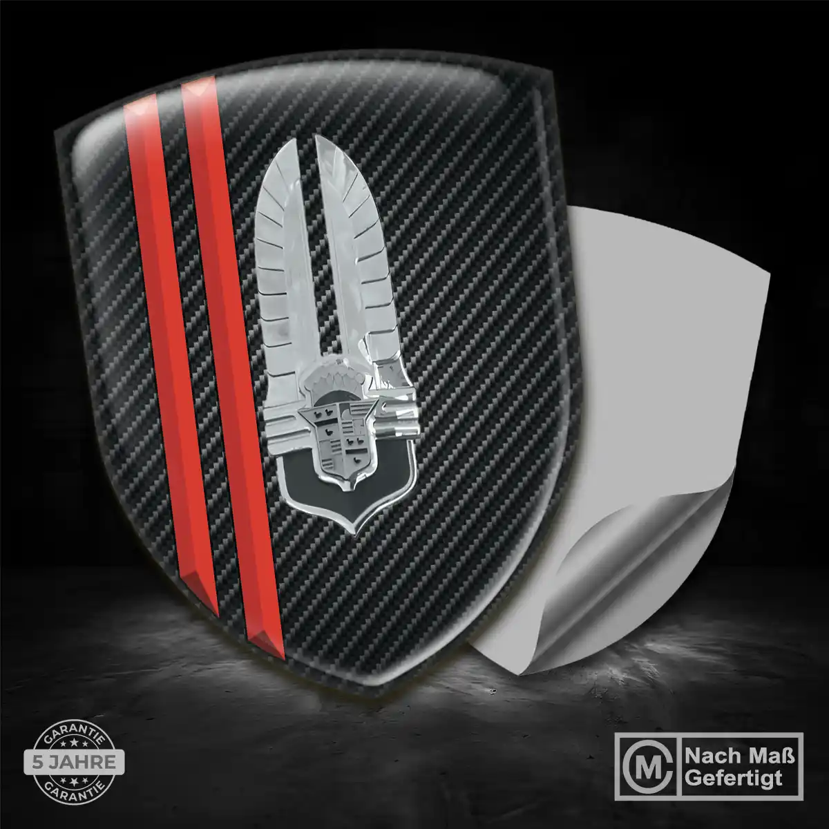 Cadillac Aufkleber Emblem Wappen Auto Hochwertiges Harz