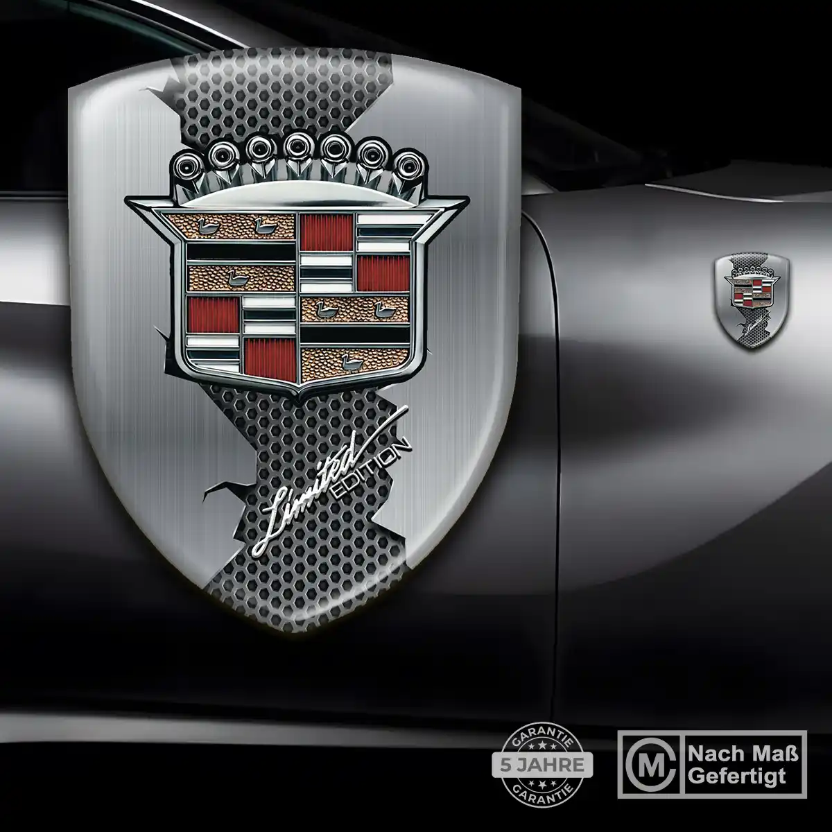 Cadillac Aufkleber Emblem Wappen Auto Hohe Qualität