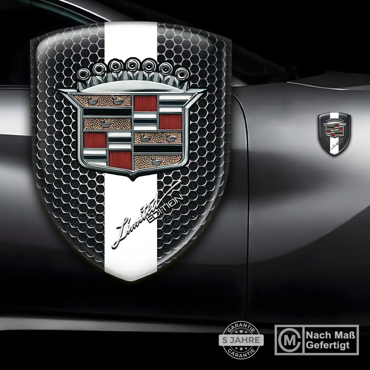 Cadillac Aufkleber Emblem Wappen Auto Luxus-Edition