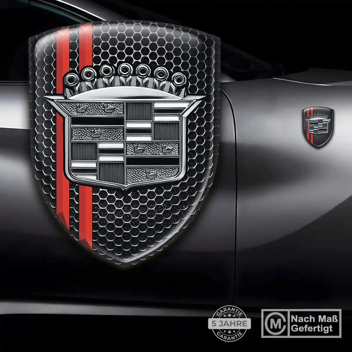 Cadillac Aufkleber Emblem Wappen Überzeugende Qualität