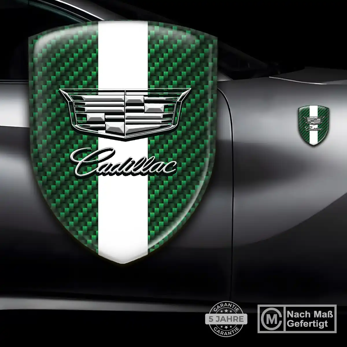 Cadillac Aufkleber Emblem Wappen Exterieurdesign
