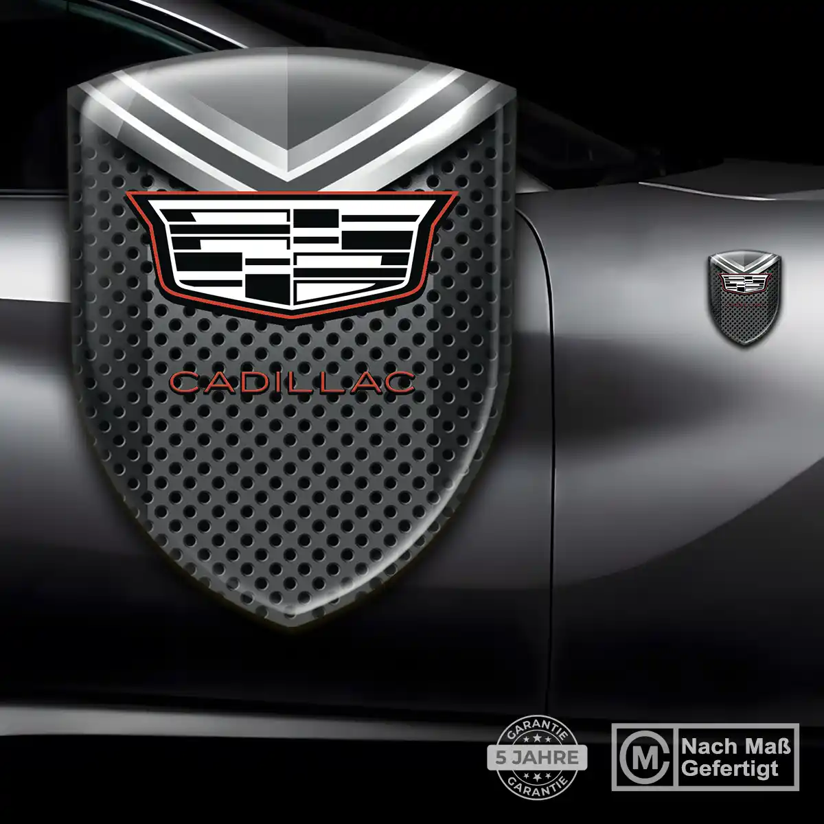 Cadillac Aufkleber Emblem Wappen Hohe Qualität