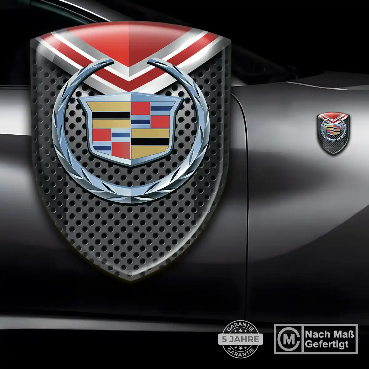 Cadillac Aufkleber Emblem Wappen Limitierte Auflage