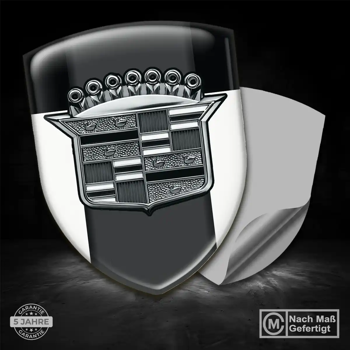 Cadillac Aufkleber Emblem Wappen Luxus-Edition