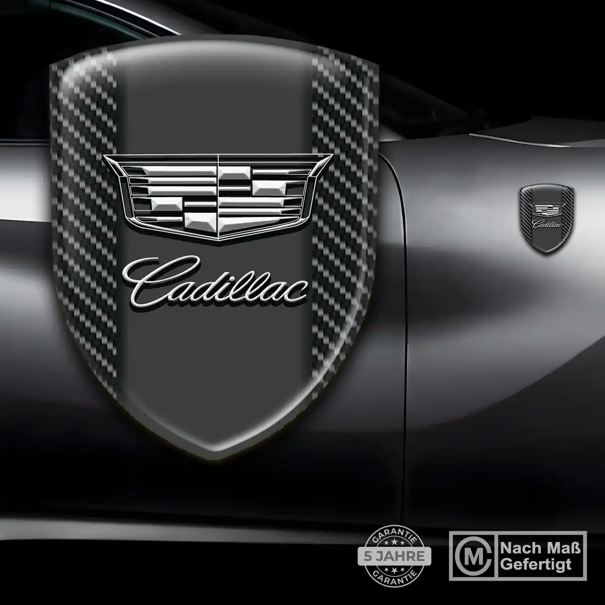 Cadillac Aufkleber Emblem Wappen Premiumqualität