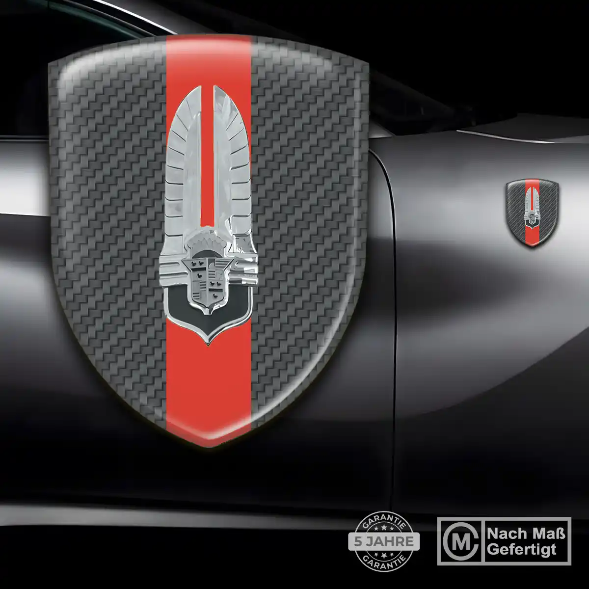 Cadillac Aufkleber Emblem Wappen Verlässliche Qualität