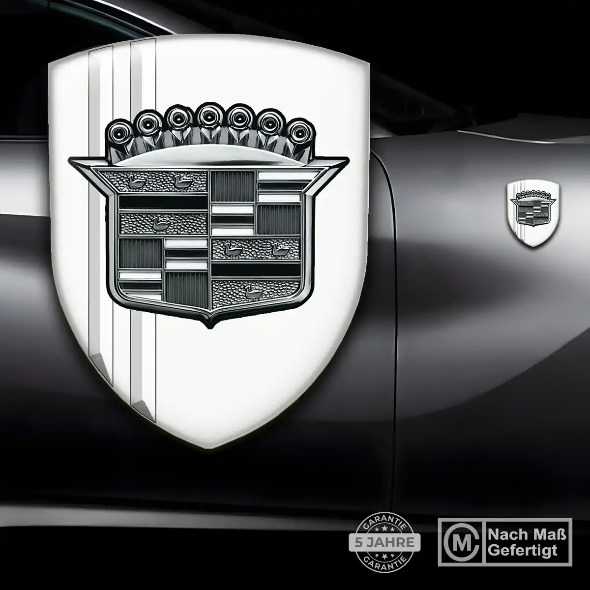 Cadillac Aufkleber Embleme Silikon Auto Edles Design